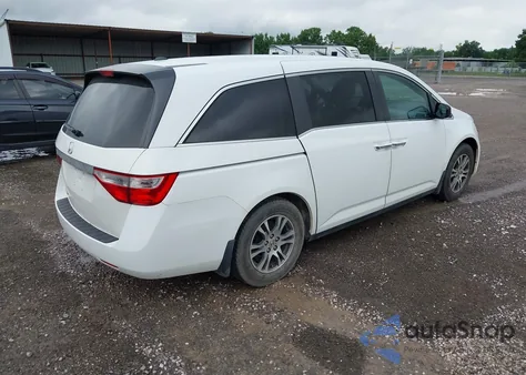 2013 Honda Odyssey Exl из США, поврежденный, VIN 5FNRL5H66DB058173